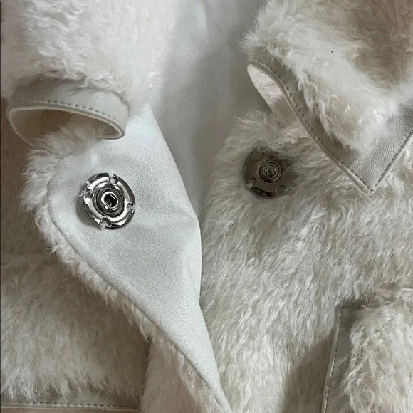 Maeve Cinch Waste Fur Faux Jacket - Picture 8 of 16